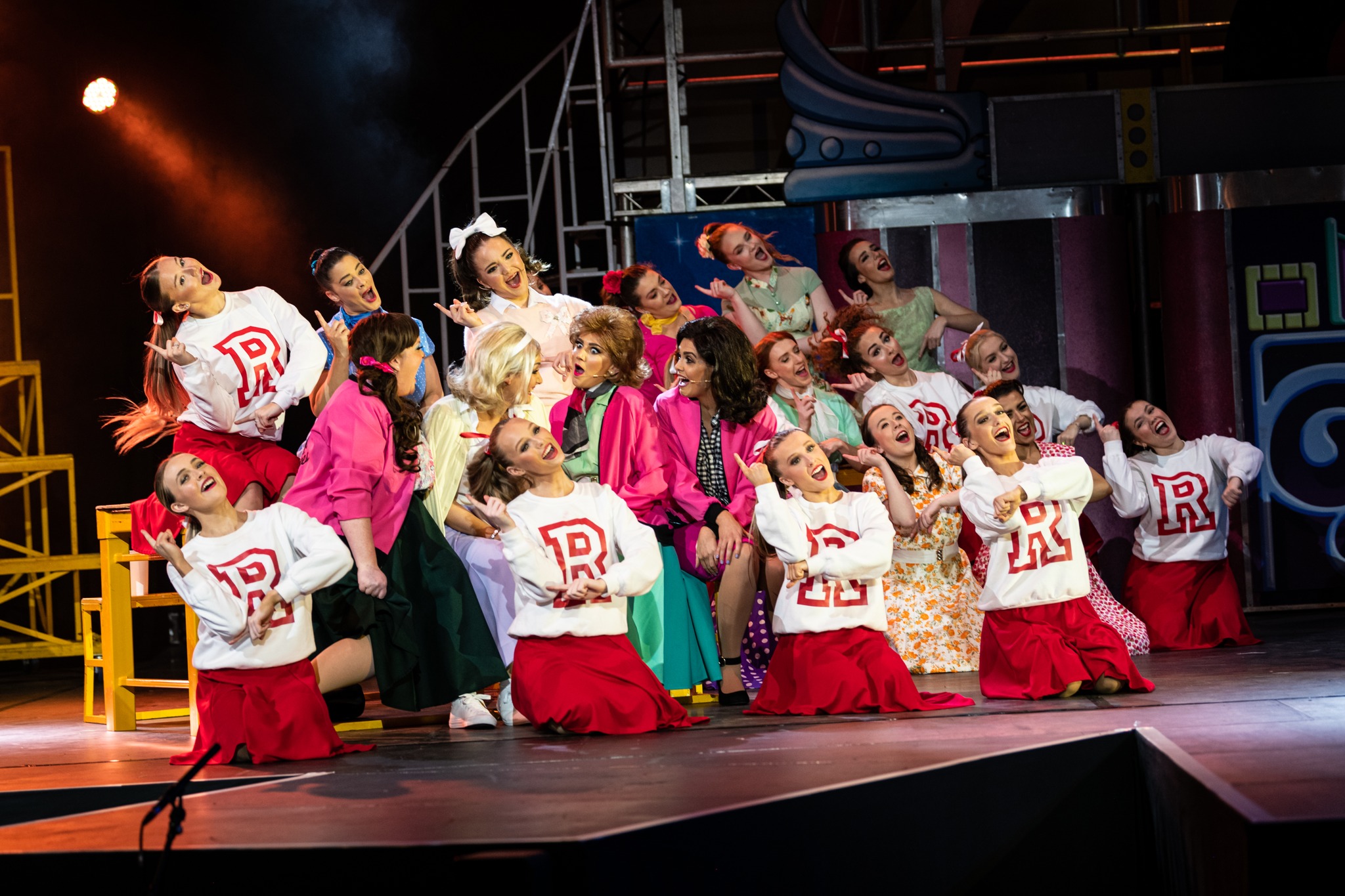 Grease the Musical Theatrical Costume Hire UK Productions